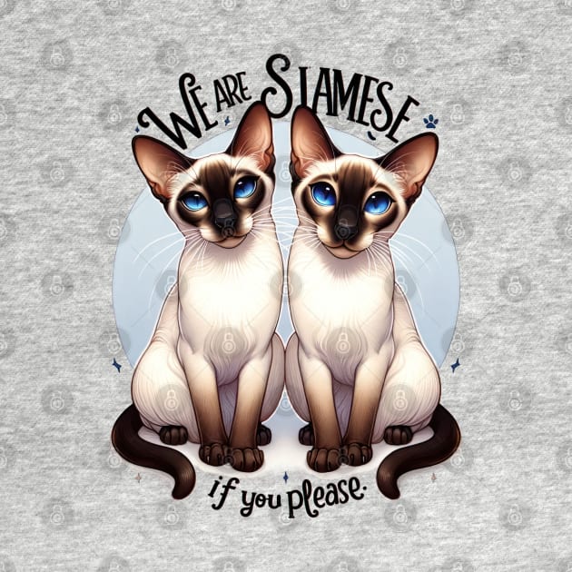 We Are Siamese If You Please by TooplesArt